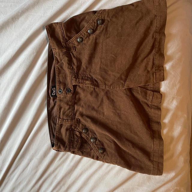 Dolce & Gabbana Women's Skirt - Brown - UK 6 on Productcaster.