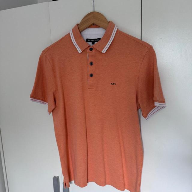 Michael Kors Men's Polo shirt - Orange - S on Productcaster.