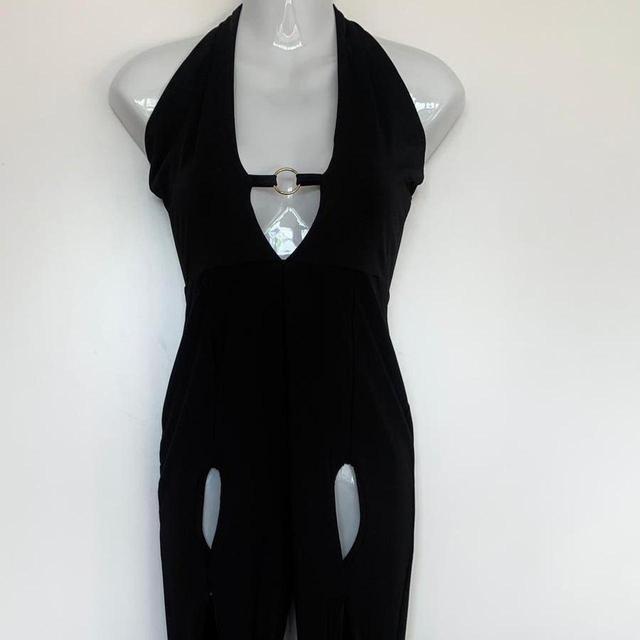 PrettyLittleThing Women's Skinny Jumpsuit - Black - UK 8 on Productcaster.