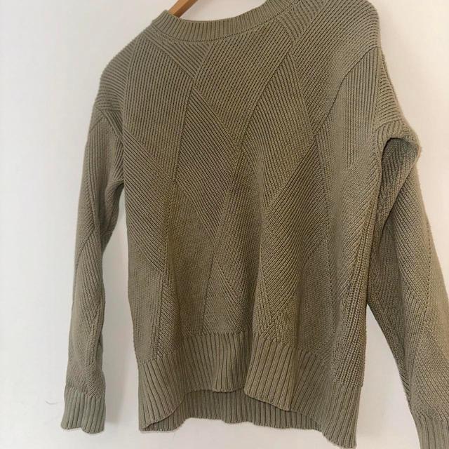 Marks & Spencer Men's Jumper - Khaki - M on Productcaster.