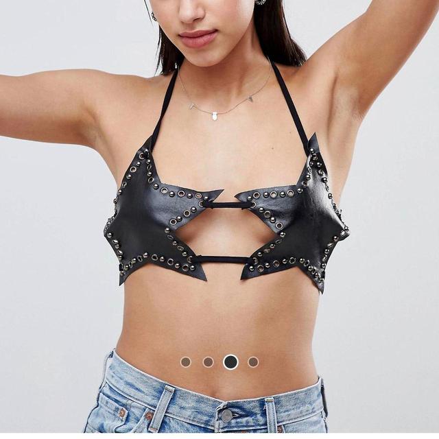 Women's Crop top - Black - One size on Productcaster.