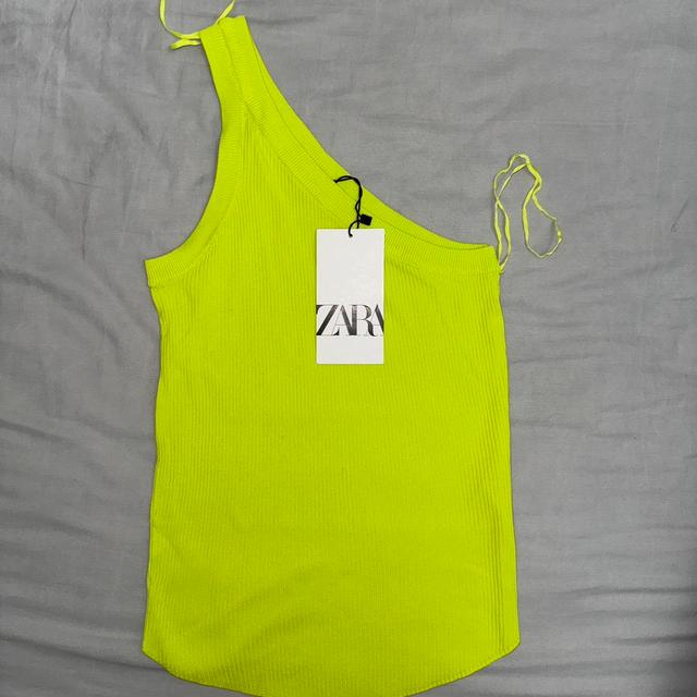 Zara Women's Vest - Green - S on Productcaster.