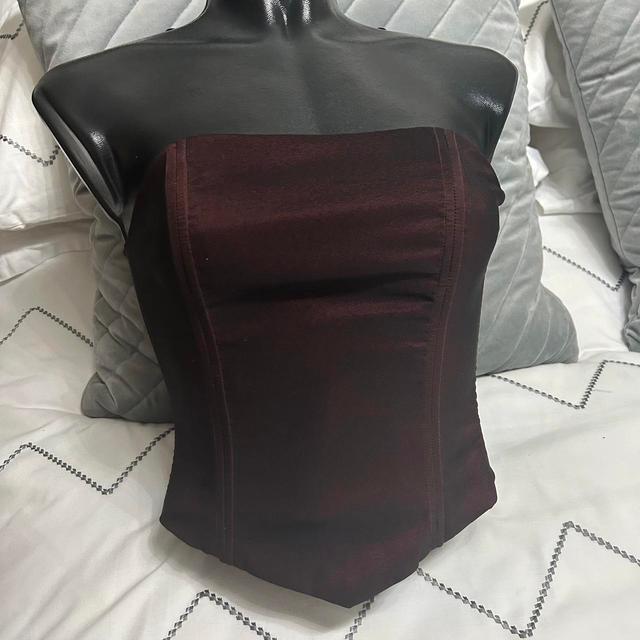 Women's Corset - Burgundy/Red - 10 on Productcaster.