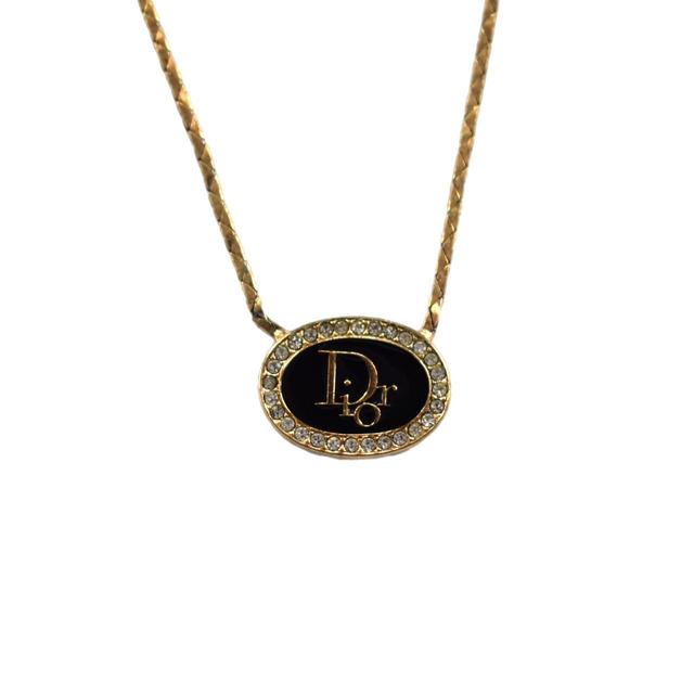 Christian Dior Women's Necklace - Gold on Productcaster.