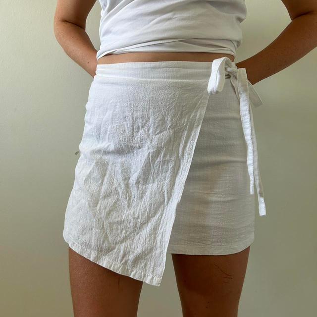 Women's Skirt - White - S on Productcaster.