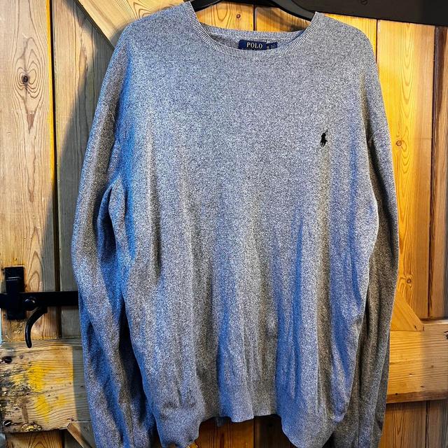 Ralph Lauren Men's Jumper - Grey - XL on Productcaster.