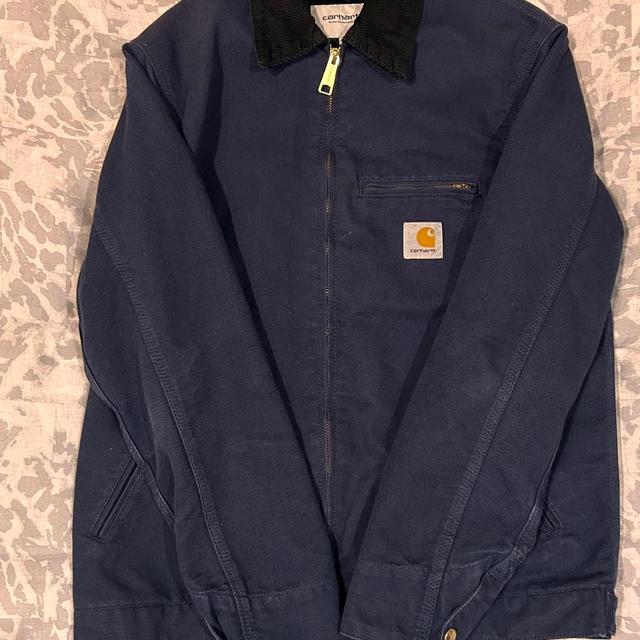 Carhartt WIP Men's Jacket - Navy - S on Productcaster.