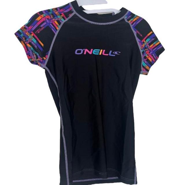 O'Neill Women's T-shirt - Black/Multi - 8 on Productcaster.