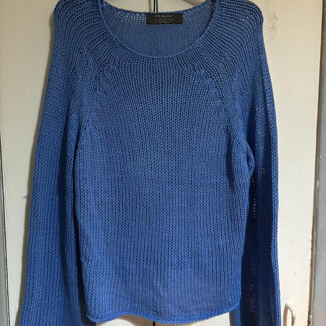 Primark Women's Jumper - Blue - L on Productcaster.