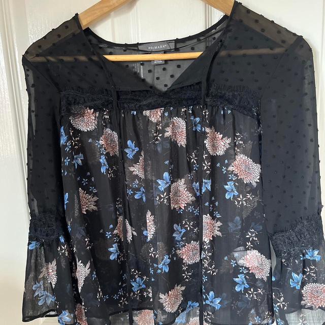 Primark Women's Blouse - Black - 10 on Productcaster.