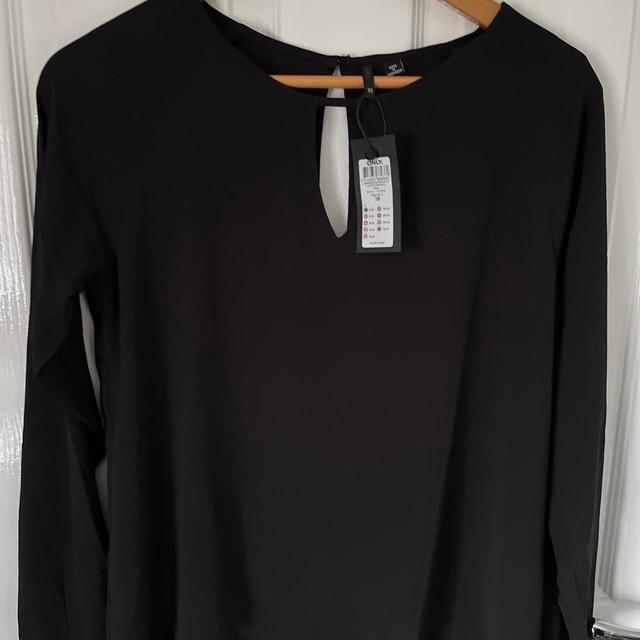 ONLY Women's Blouse - Black - 10 on Productcaster.