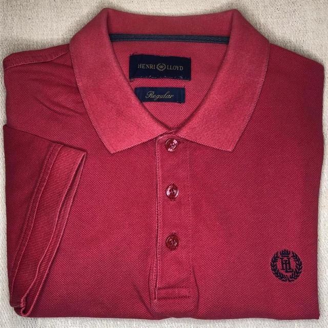 Henri Lloyd Men's Polo shirt - Red - M on Productcaster.