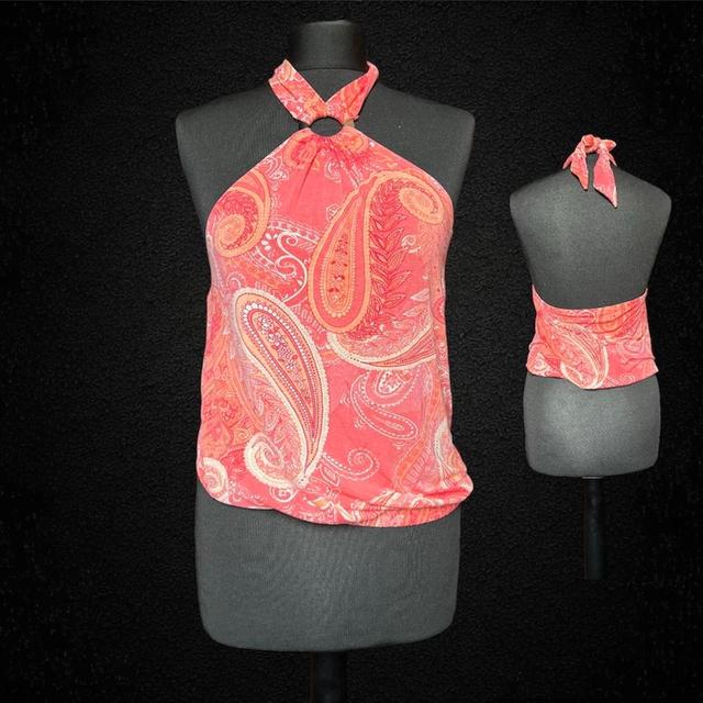 Next Women's Vest - Pink/Orange - 10 on Productcaster.