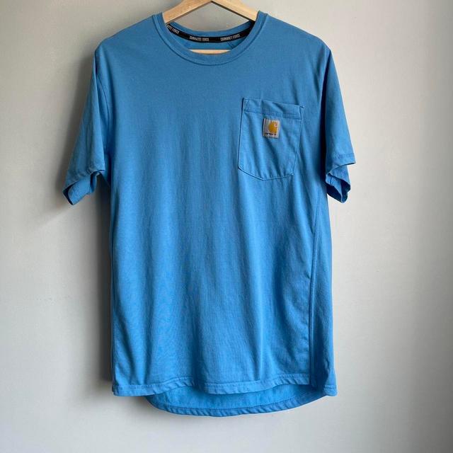 Carhartt Men's T-shirt - Blue - M on Productcaster.