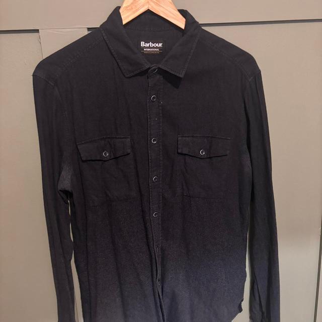 Barbour Men's Shirt - Black/Navy - M on Productcaster.