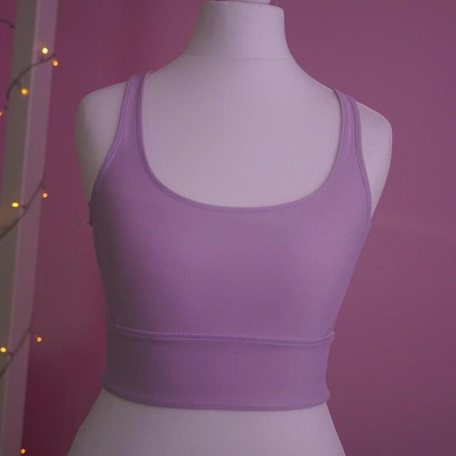 H&M Women's Crop top - Purple - 6 on Productcaster.