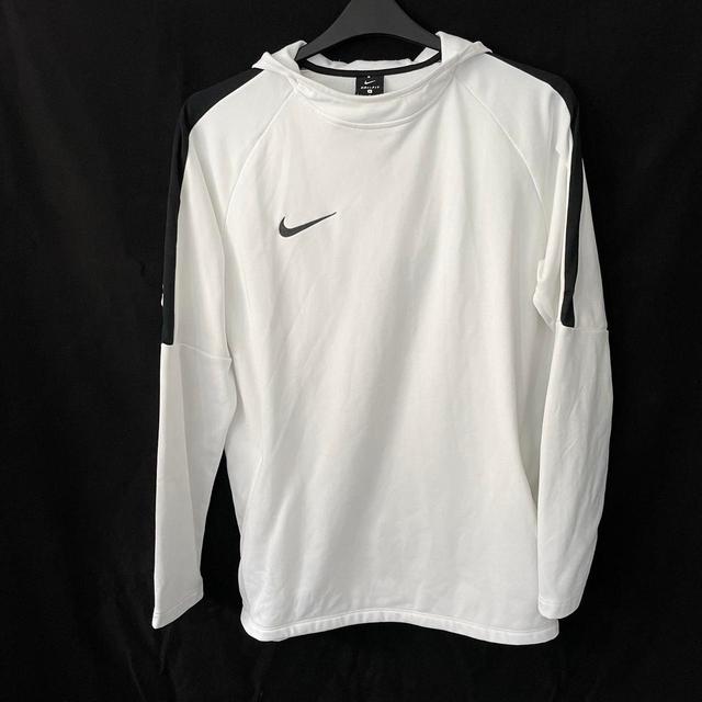 Nike Men's Hoodie - White - L on Productcaster.