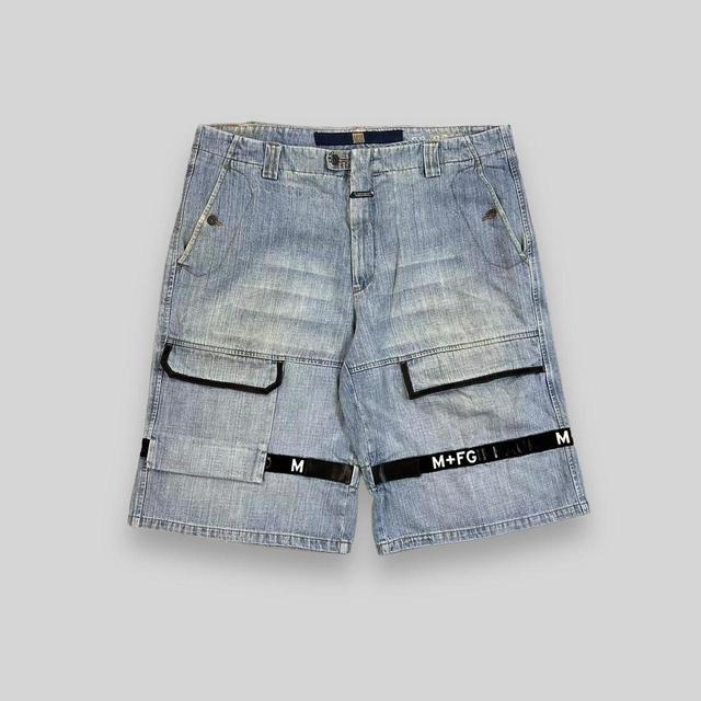 Le Jean de Marithe Francois Girbaud Men's Shorts - Blue - 42" on Productcaster.