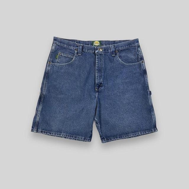 Vintage Men's Shorts - Blue - 38" on Productcaster.