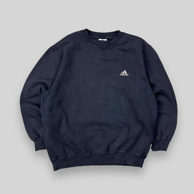 Adidas Men's Sweatshirt - Navy - XL on Productcaster.