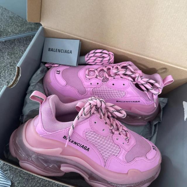 Balenciaga Women's Trainers - Pink - UK 4 on Productcaster.