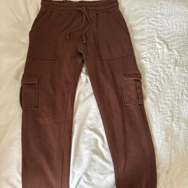 Preloved Women's Sweatpants - Brown - S on Productcaster.