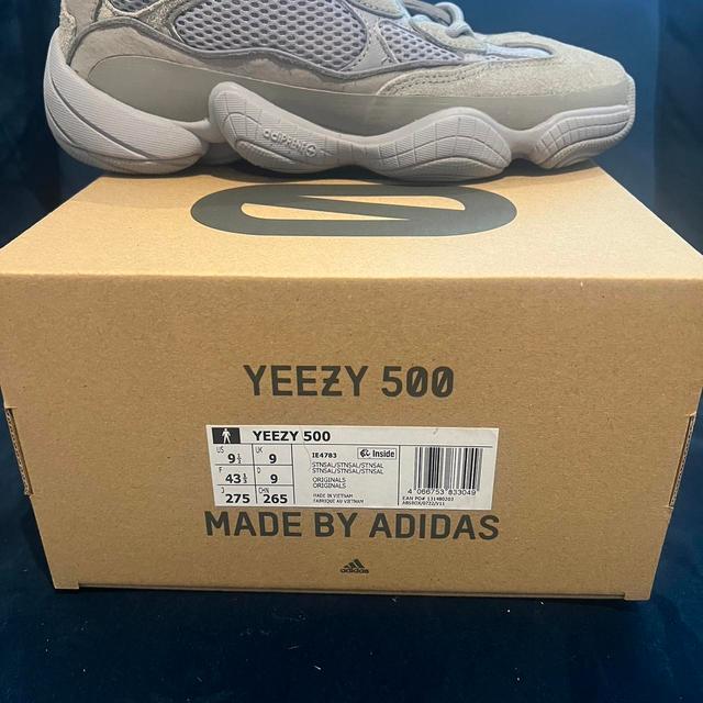 Yeezy Men's Trainers - Grey - UK 9 on Productcaster.