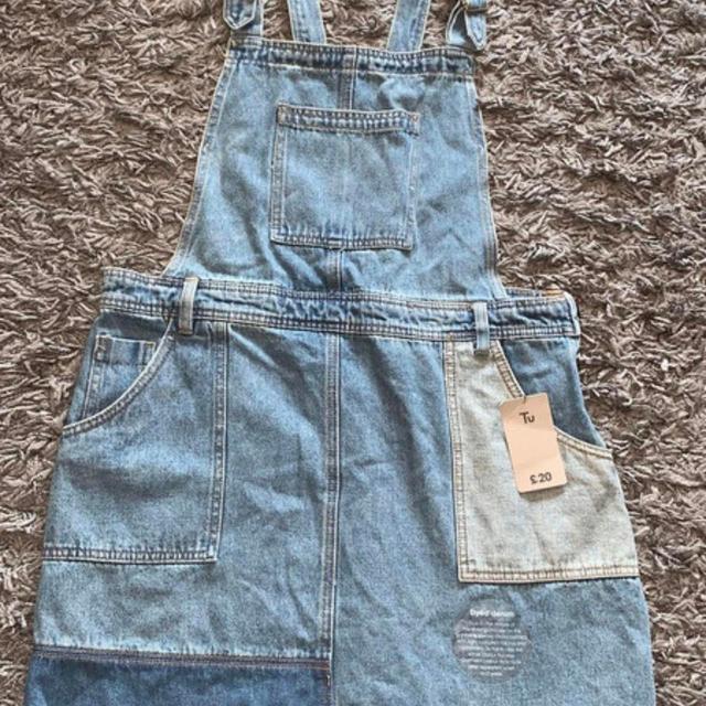 Sainsbury's TU Women's Dungarees - Blue - UK 14 on Productcaster.