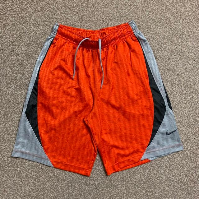 Nike Men's Shorts - Orange - S on Productcaster.