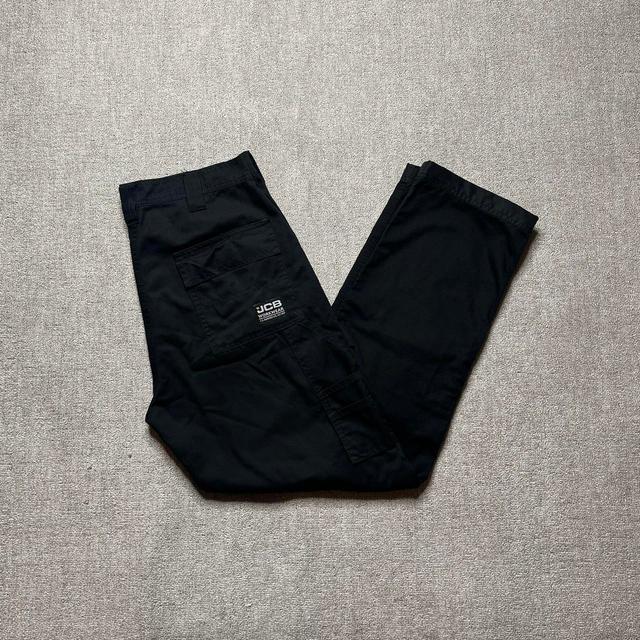 Vintage Men's Straight leg Trousers - Black - 34" on Productcaster.