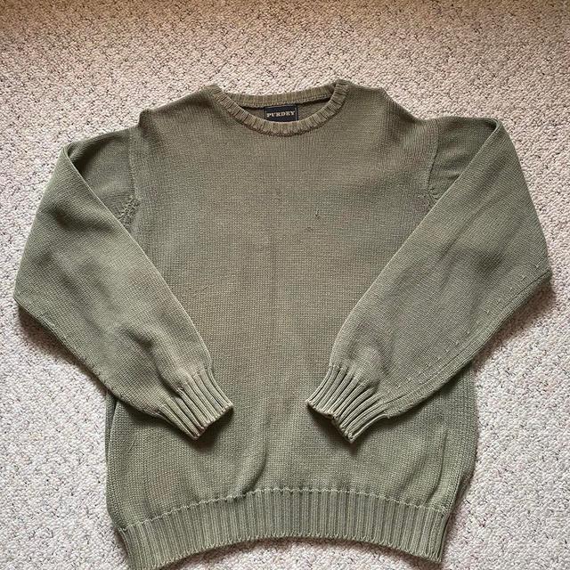 Men's Jumper - Khaki - S on Productcaster.