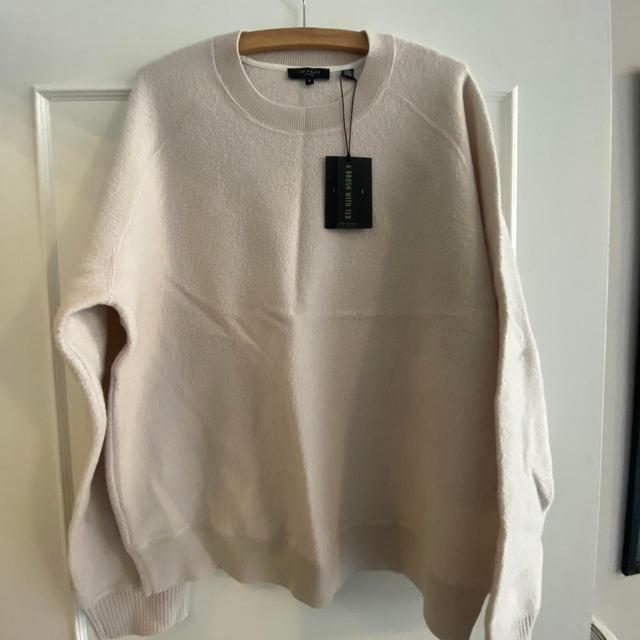 Ted Baker Men's Jumper - Cream - L on Productcaster.