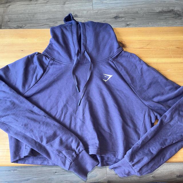 Gymshark Women's Hoodie - Purple - M on Productcaster.