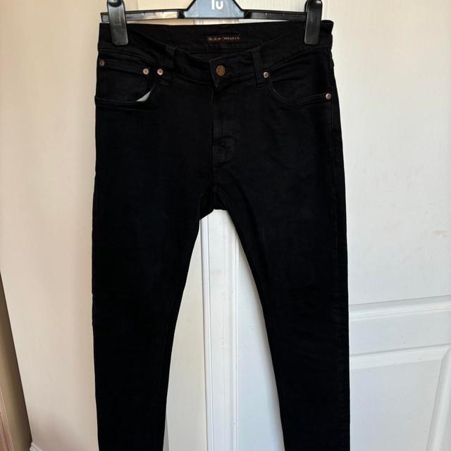 Nudie Jeans Men's Jeans - Black - 30" on Productcaster.