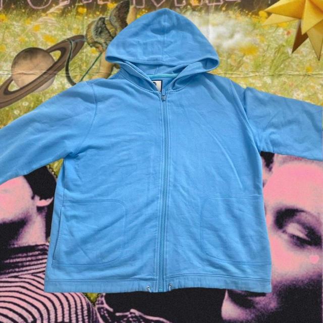 Vintage Women's Hoodie - Blue - 16 on Productcaster.