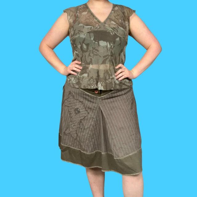 Esprit Women's Vest - Green/Khaki - S on Productcaster.