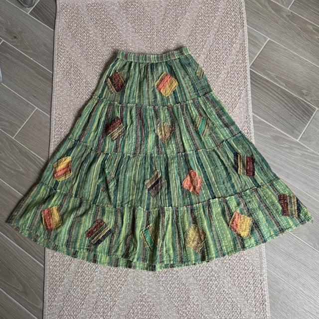 Women's Skirt - Green/Multi on Productcaster.