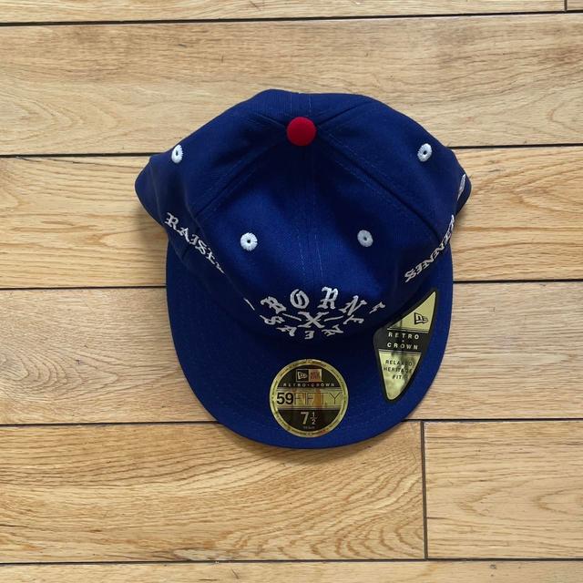 Born x Raised Men's Caps - Blue on Productcaster.