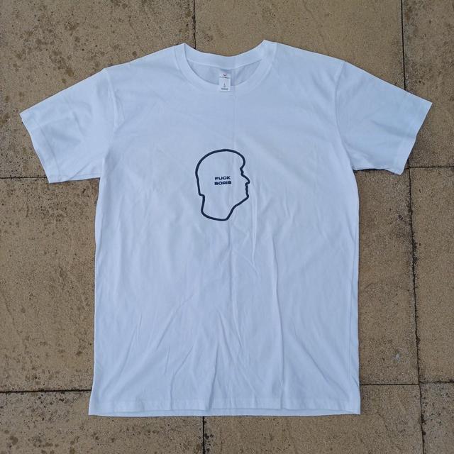 Men's T-shirt - White - L on Productcaster.