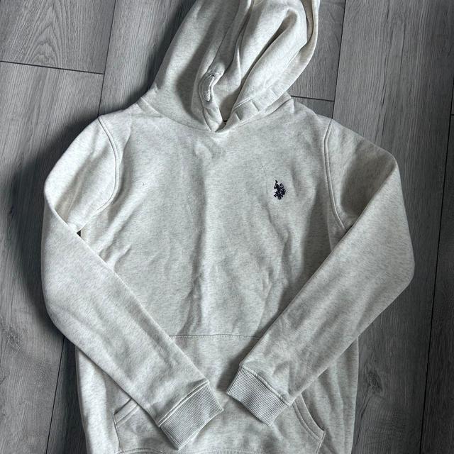 U.S. Polo Assn. Kids' Hoodie - Cream on Productcaster.