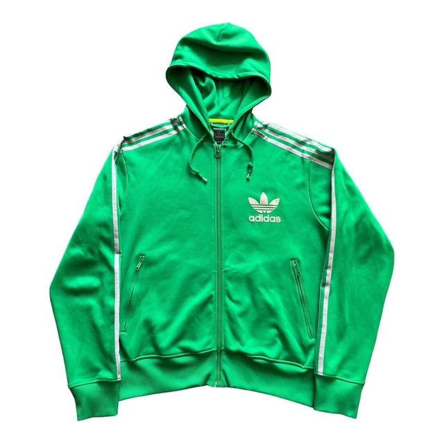 Adidas Men's Jacket - Green - L on Productcaster.