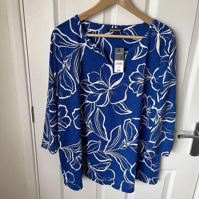 Preloved Women's Shirt - Blue - 20 on Productcaster.