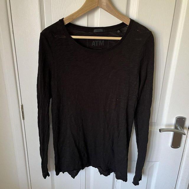 Preloved Women's Shirt - Black - M on Productcaster.