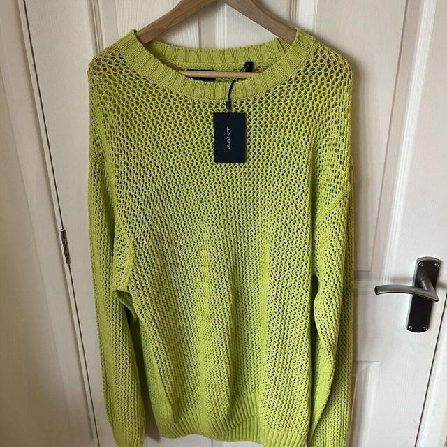 GANT Men's Jumper - Green - XL on Productcaster.