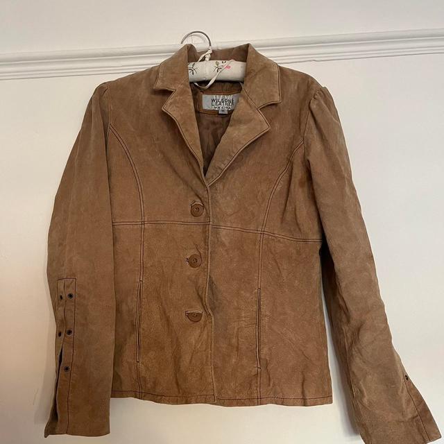 Women's Jacket - Tan/Brown - UK 10 on Productcaster.