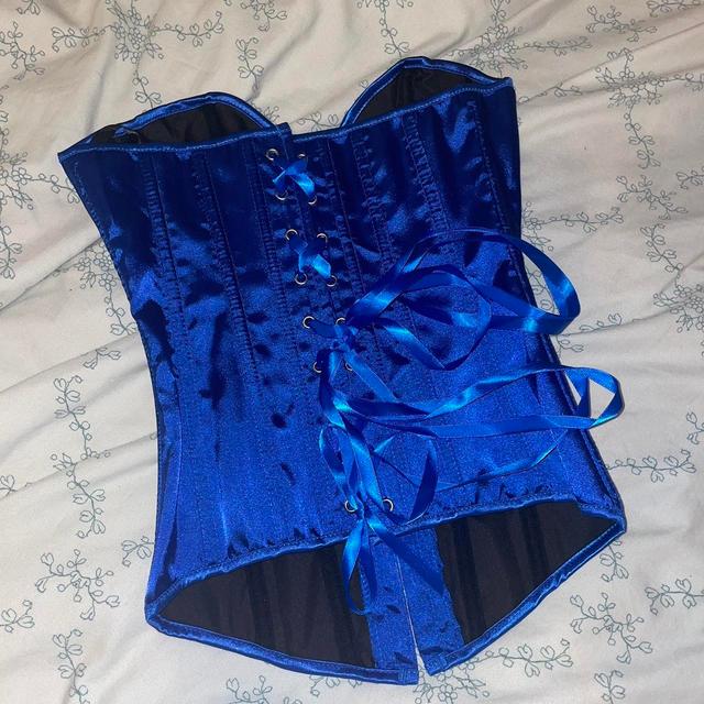 Women's Corset - Blue - S on Productcaster.