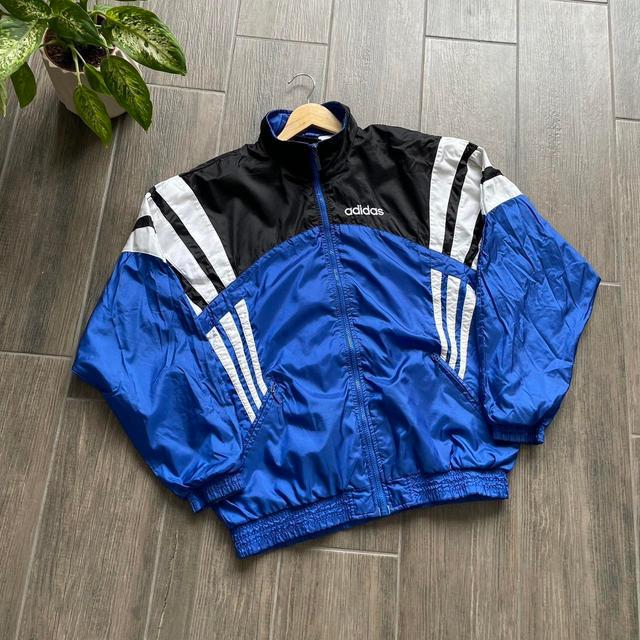 Adidas Men's Hoodie - Navy - L on Productcaster.