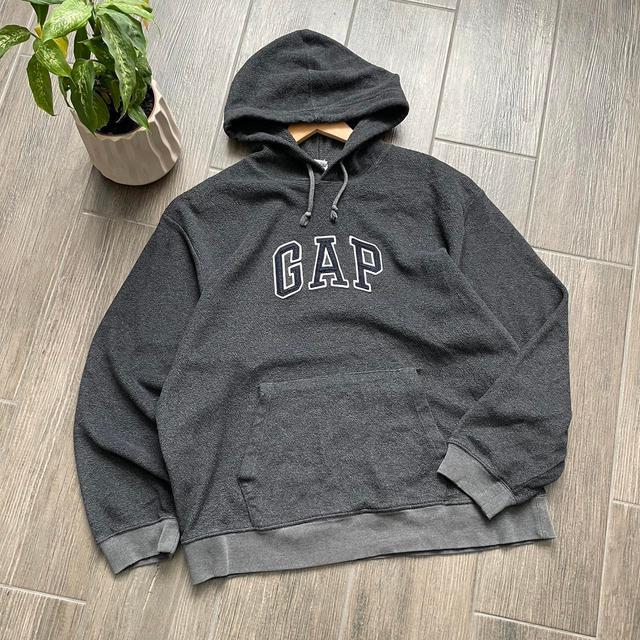 Gap Men's Hoodie - Grey - XL on Productcaster.