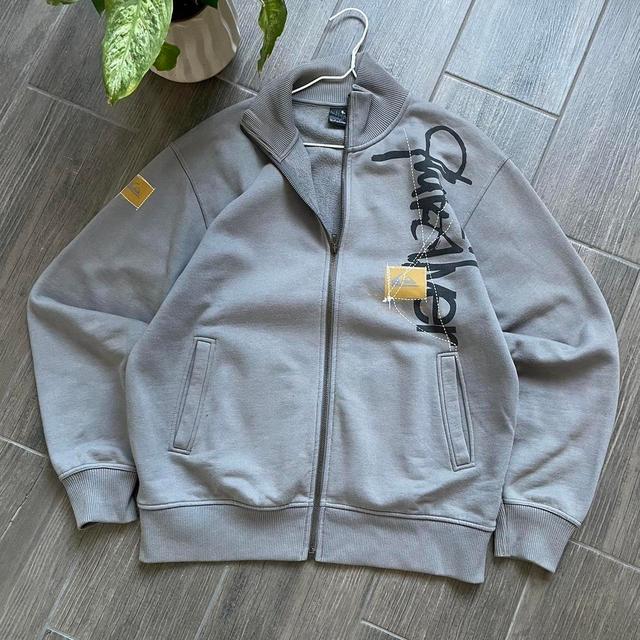 Quiksilver Men's Hoodie - Grey - L on Productcaster.