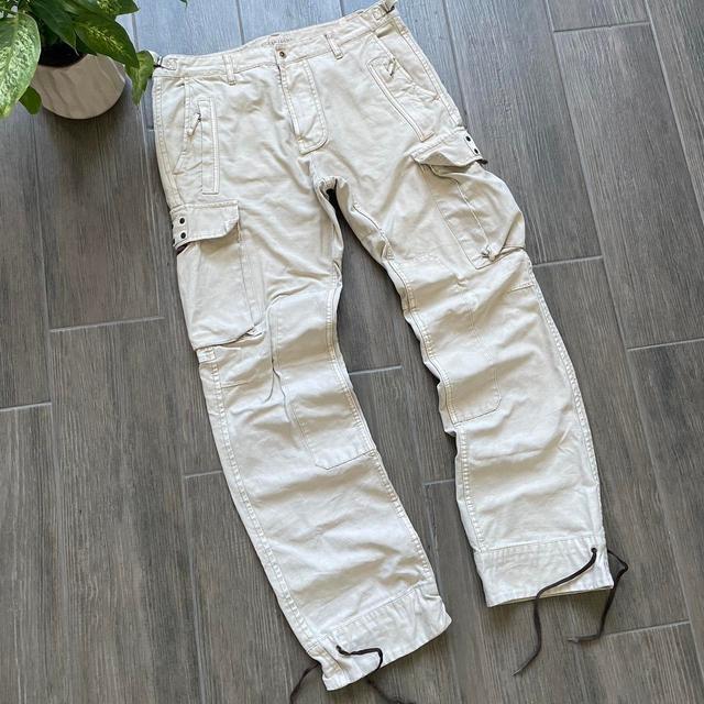 Guess Men's Sweatpants - Tan - M on Productcaster.